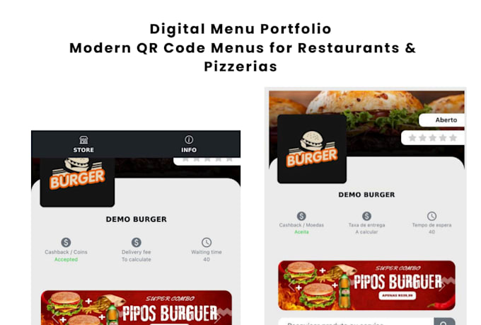 create a digital menu with qr code and whatsapp ordering system